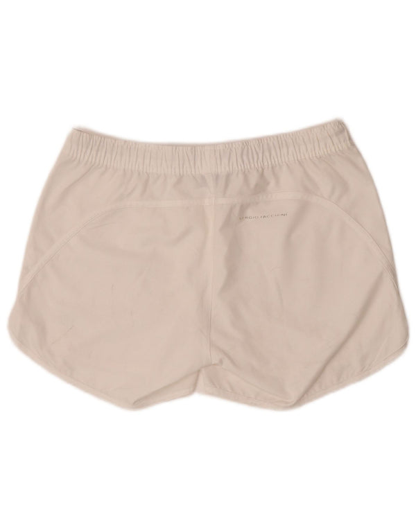 Sergio Tacchini Womens Sport Shorts IT 44 Medium White Polyester
