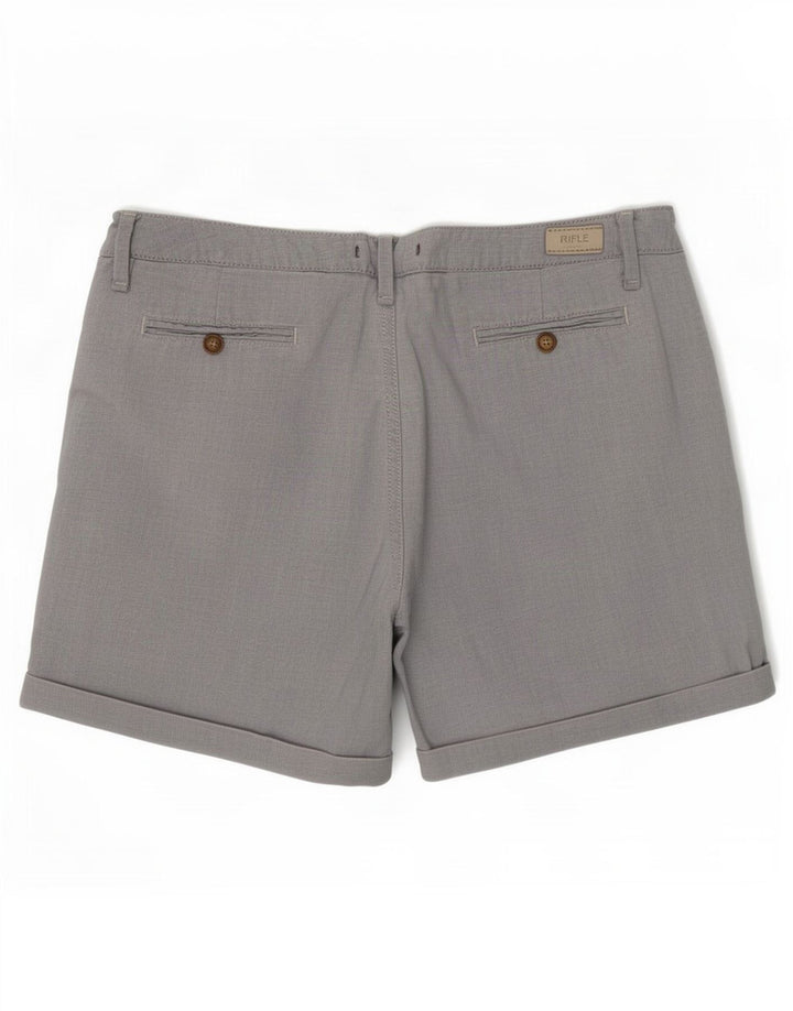 Rifle Womens Chino Shorts Large W32 Blue