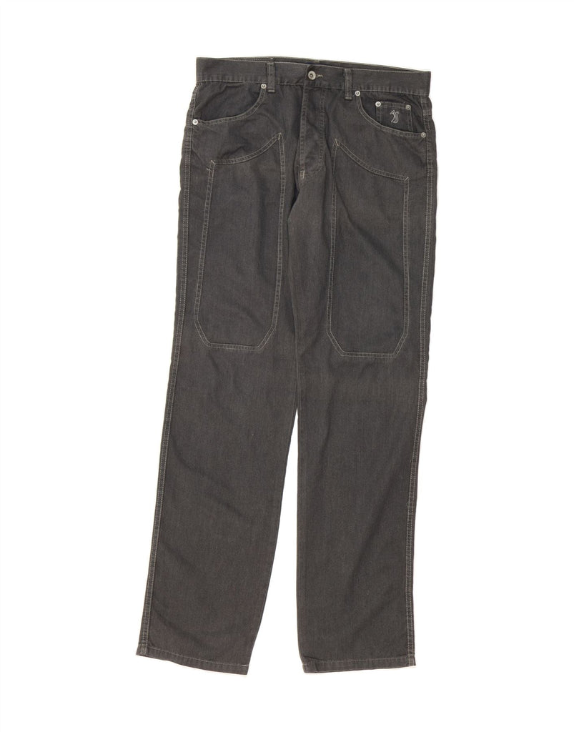 JECKERSON Mens Straight Jeans W34 L34 Grey Vintage Jeckerson and Second-Hand Jeckerson from Messina Hembry 