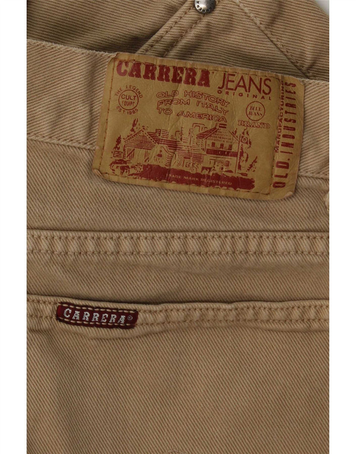 Carrera Mens Cropped Straight Jeans W32 L26 Beige