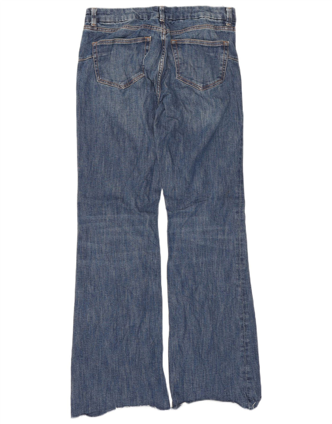 Zara Womens Flared Jeans EU 38 Small W28 L33 Blue Cotton