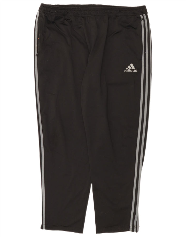 Adidas Mens Tracksuit Trousers 2XL  Black Polyester