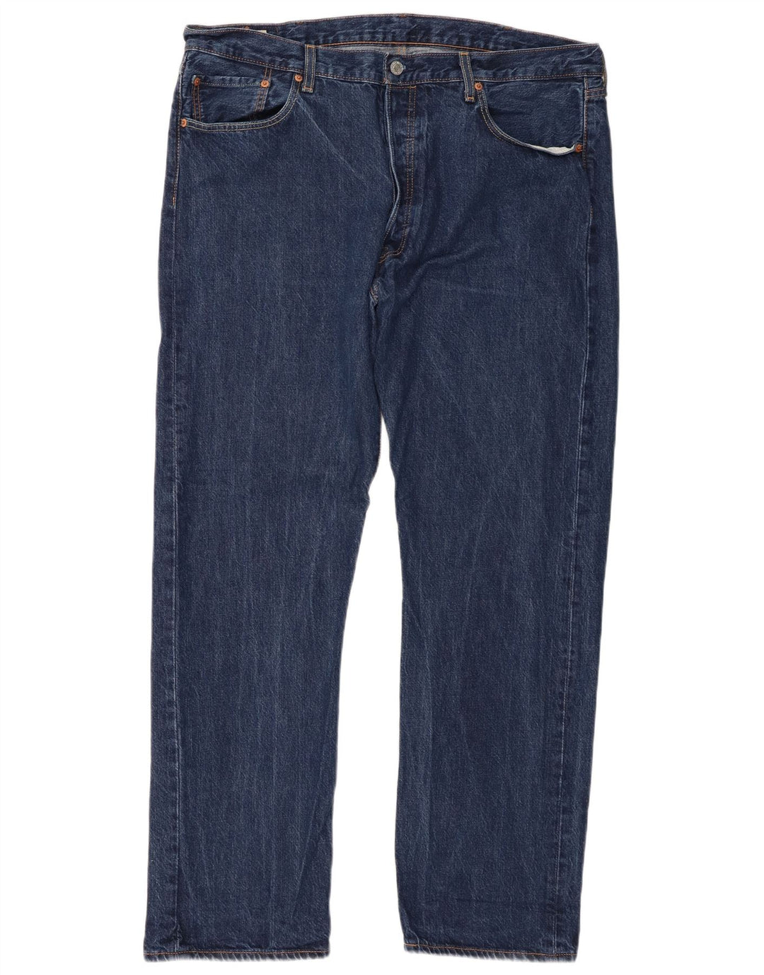 Levi's Mens 501 Straight Jeans W40 L32 Blue Cotton