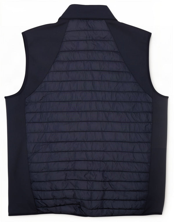 Calvin Klein Mens Padded Gilet UK 44 2XL Navy Blue Polyester