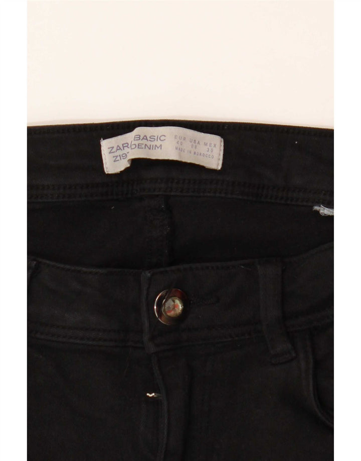 Zara Womens Skinny Jeans EU 40 Medium W30 L28 Black