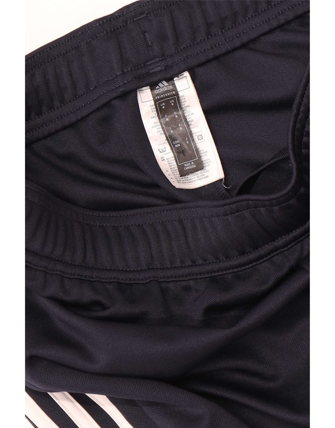 Adidas Mens Aeroready Tracksuit Trousers Medium Navy Blue Polyester