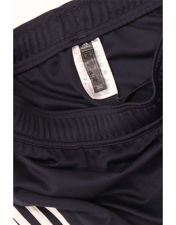 Adidas Mens Aeroready Tracksuit Trousers Medium Navy Blue Polyester