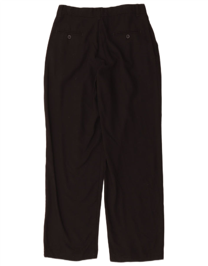 Dockers Womens Straight Chino Trousers W28 L29 Black Polyester