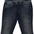 Lee Womens Lynn Narrow Denim Shorts W32 Large Blue Cotton
