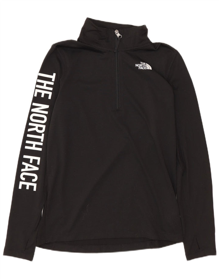 The North Face Boys Graphic Pullover Tracksuit Top 11-12 Years Large Black