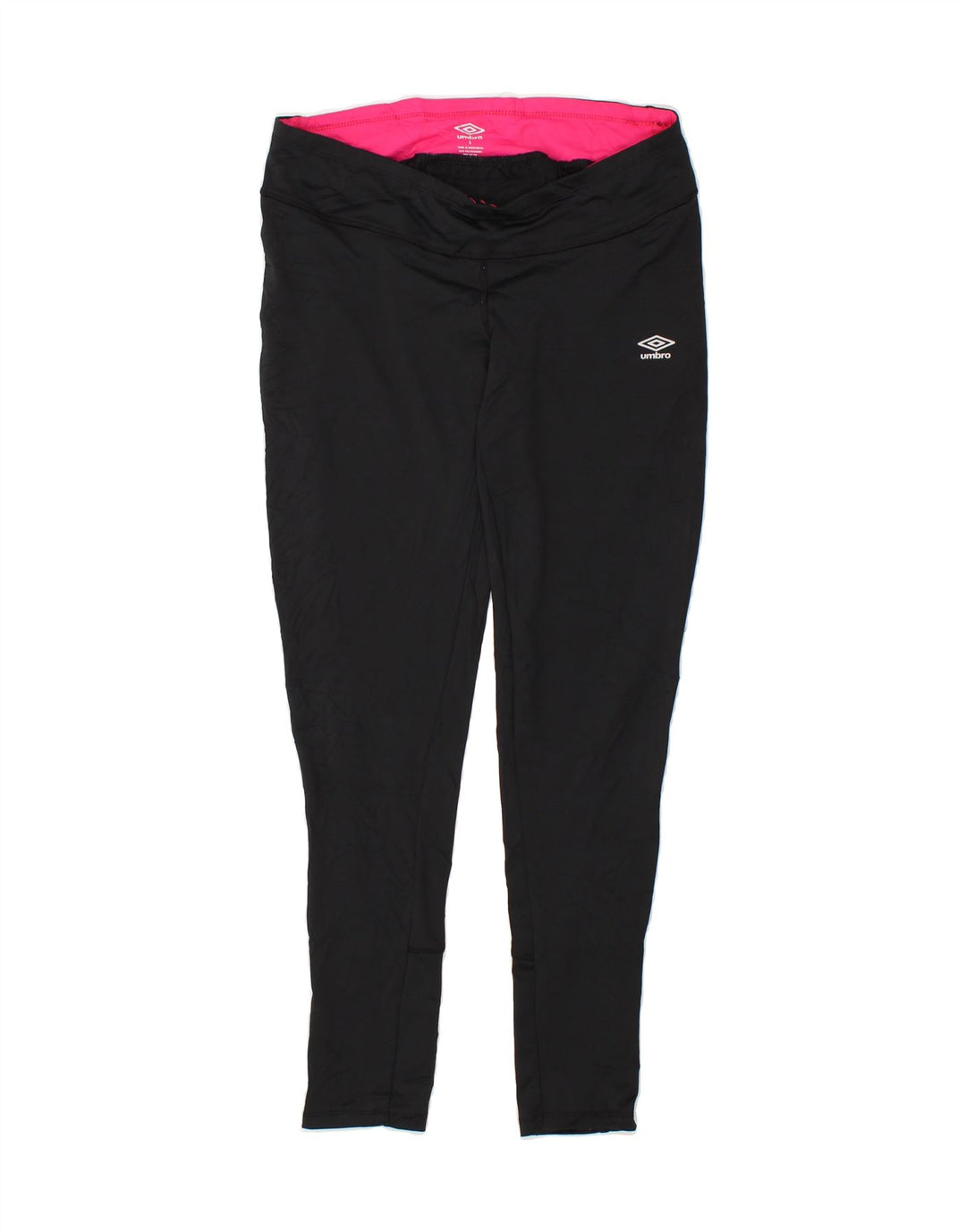 UMBRO Womens Leggings UK 16 Large Black Polyester Vintage Umbro and Second-Hand Umbro from Messina Hembry 