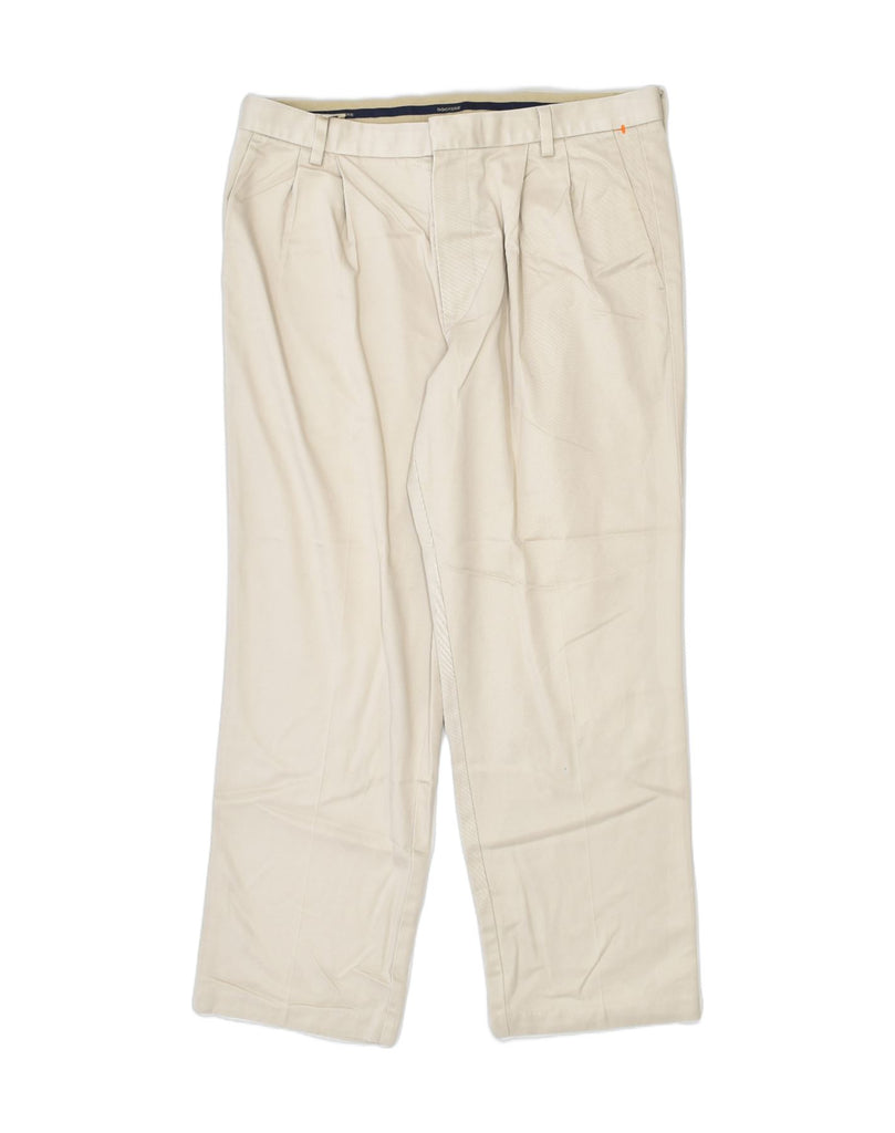 DOCKERS Mens Pegged Chino Trousers W36 L29 Beige Cotton | Vintage | Thrift | Second-Hand | Used Clothing | Messina Hembry 