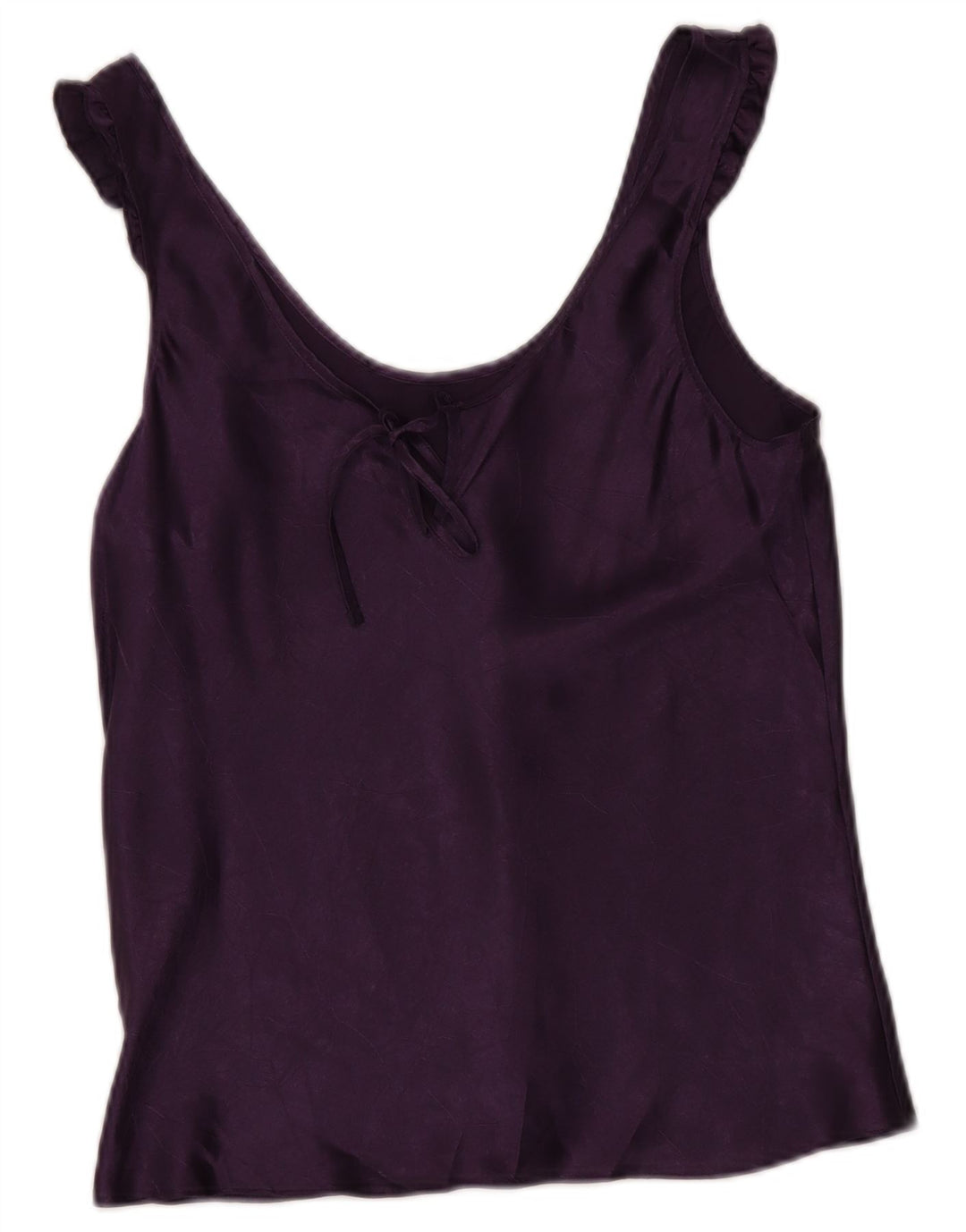 Marks & Spencer Womens Cami Top UK 14 Medium Purple Polyester