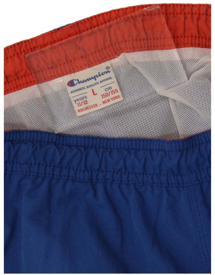 Champion Boys Swimming Shorts 11-12 Years Large Blue