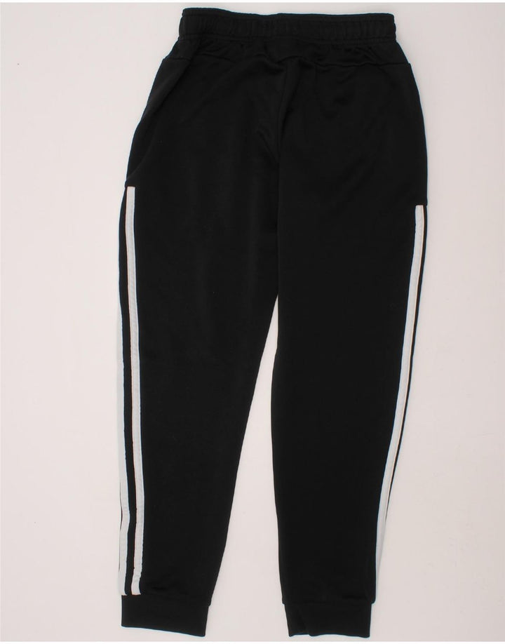 ADIDAS Boys Tracksuit Trousers Joggers 11-12 Years  Black Polyester Vintage Adidas and Second-Hand Adidas from Messina Hembry 