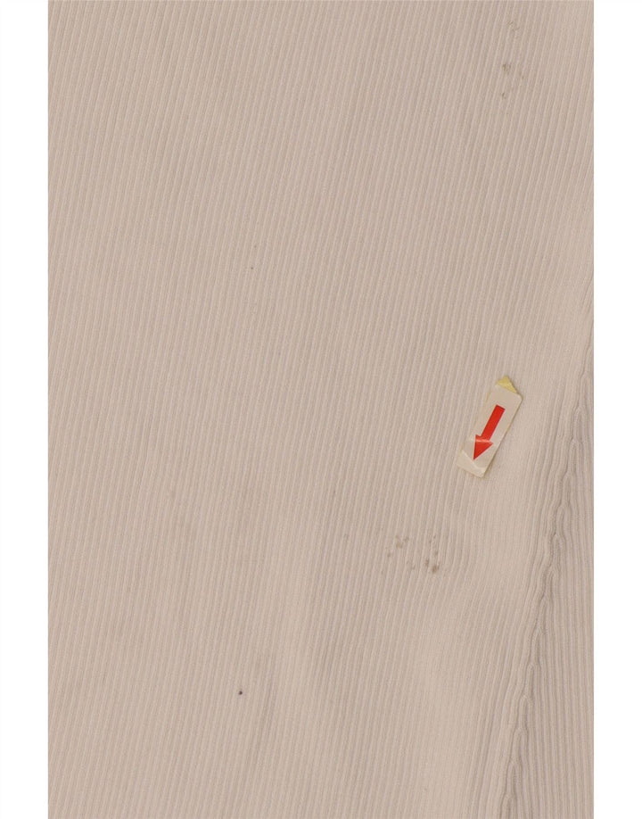 ZARA Womens Sleeveless Jumper Dress UK 8 Small White