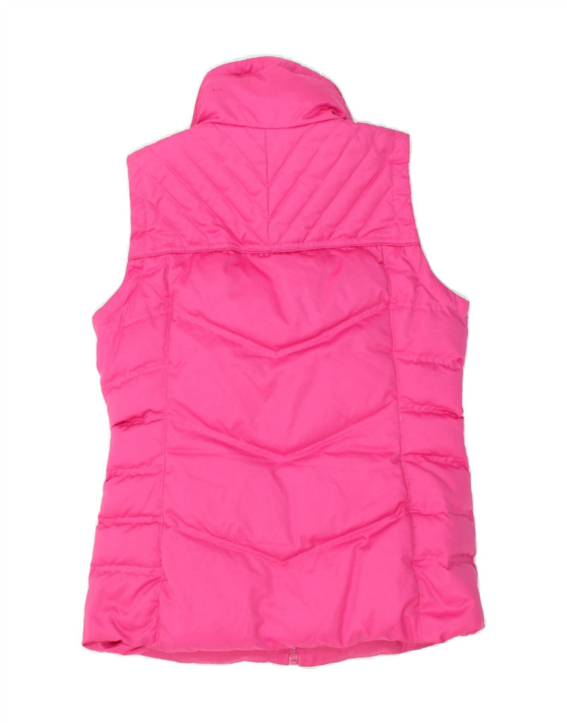 ADIDAS Womens Padded Gilet UK 14 Medium Pink Polyester | Vintage Adidas | Thrift | Second-Hand Adidas | Used Clothing | Messina Hembry 