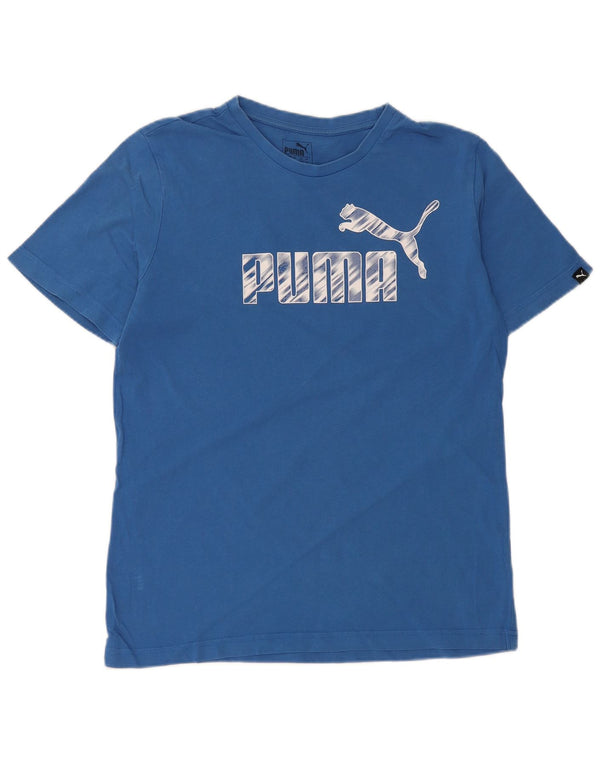 Adidas Mens Graphic T-Shirt Top Small Blue