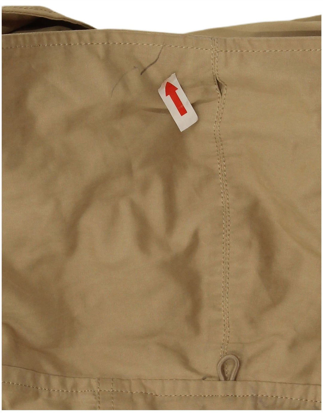 Zara Womens Hooded Parka Jacket UK 16 Large Beige