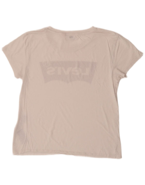 Levi's Mens Graphic T-Shirt Top Large White Cotton