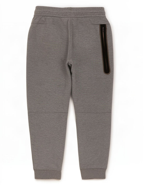 Nike Boys Tracksuit Trousers Joggers 12-13 Years Large Grey Flecked Cotton