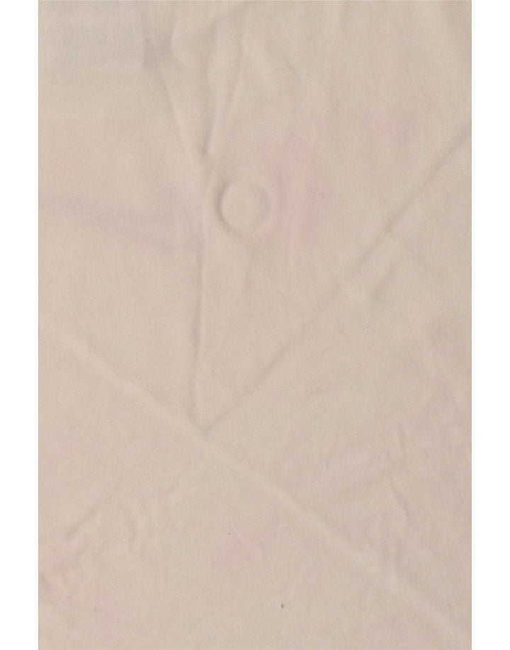 NIKE Womens Loose Fit Crop Graphic T-Shirt Top UK 10 Small White Cotton