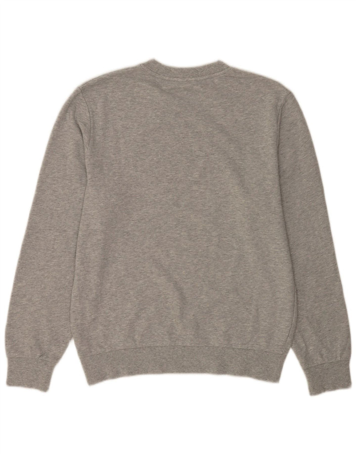 Champion Mens Sweatshirt Jumper Medium Grey Flecked Cotton