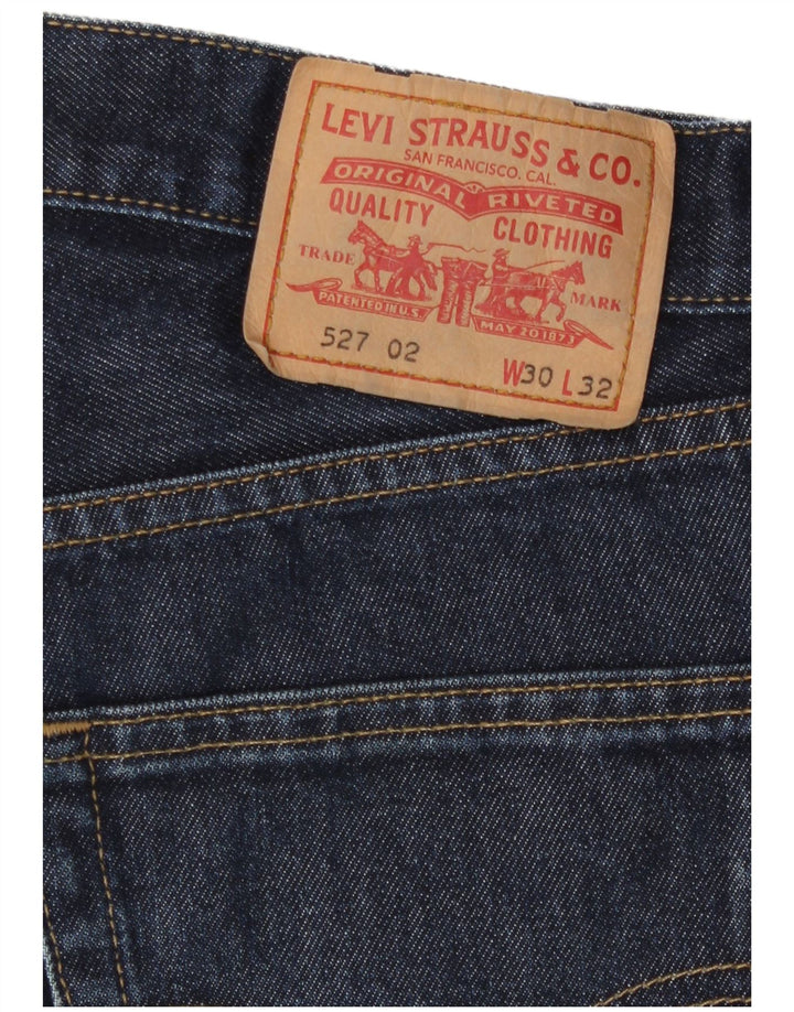 Levi's Mens 527 Bootcut Jeans  W30 L26 Navy Blue