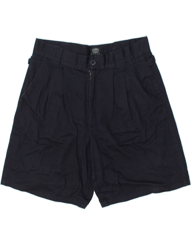 O'KIEF Womens Casual Shorts W32 Large Navy Blue Vintage O'Kief and Second-Hand O'Kief from Messina Hembry 