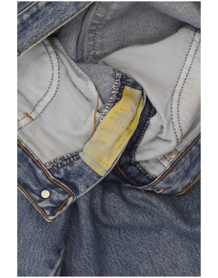 WRANGLER Mens Straight Jeans W28 L30 Blue Cotton