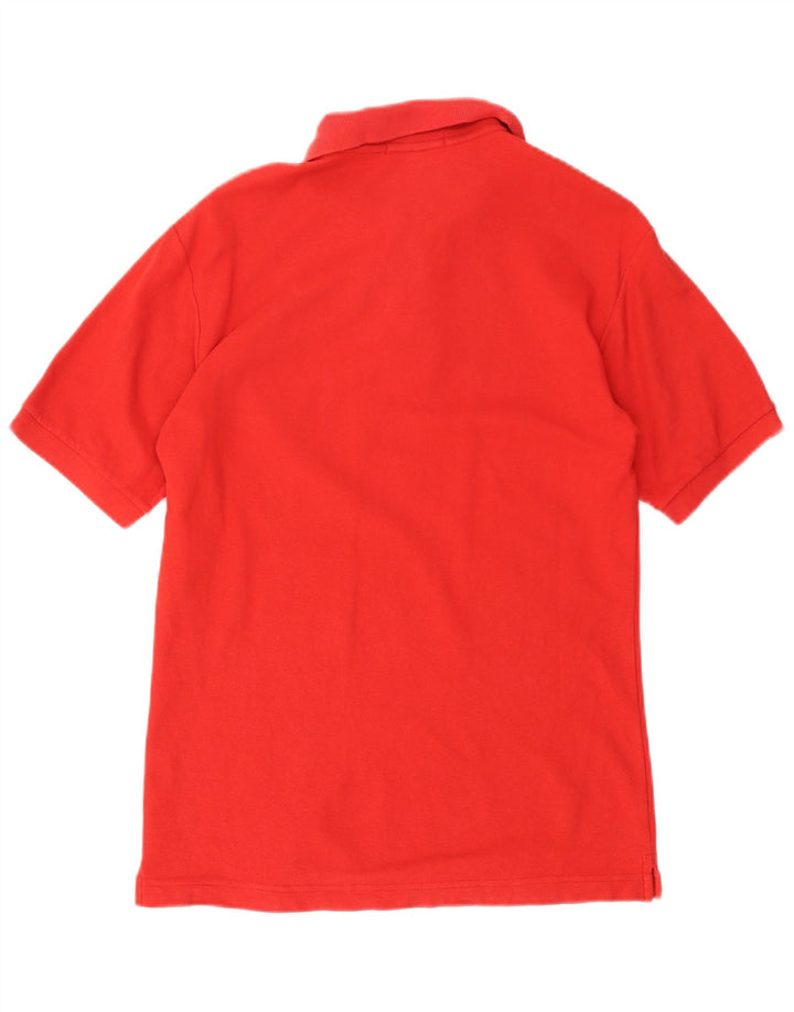 Fila Mens Polo Shirt IT 44 XS Red Cotton