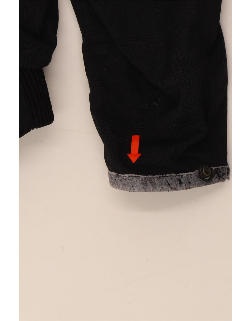 DAINESE Womens Graphic Racer Jacket UK 14 Medium Black Nylon Vintage Dainese and Second-Hand Dainese from Messina Hembry 