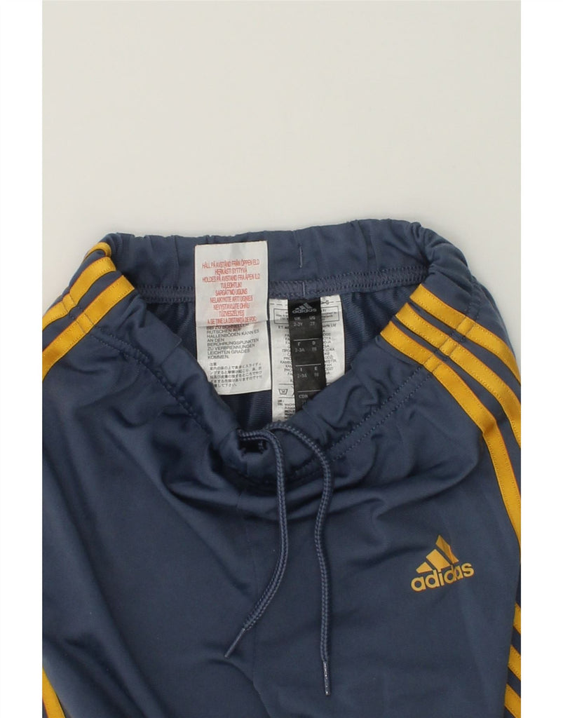 ADIDAS Boys Tracksuit Trousers Joggers 2-3 Years Grey Polyester | Vintage Adidas | Thrift | Second-Hand Adidas | Used Clothing | Messina Hembry 