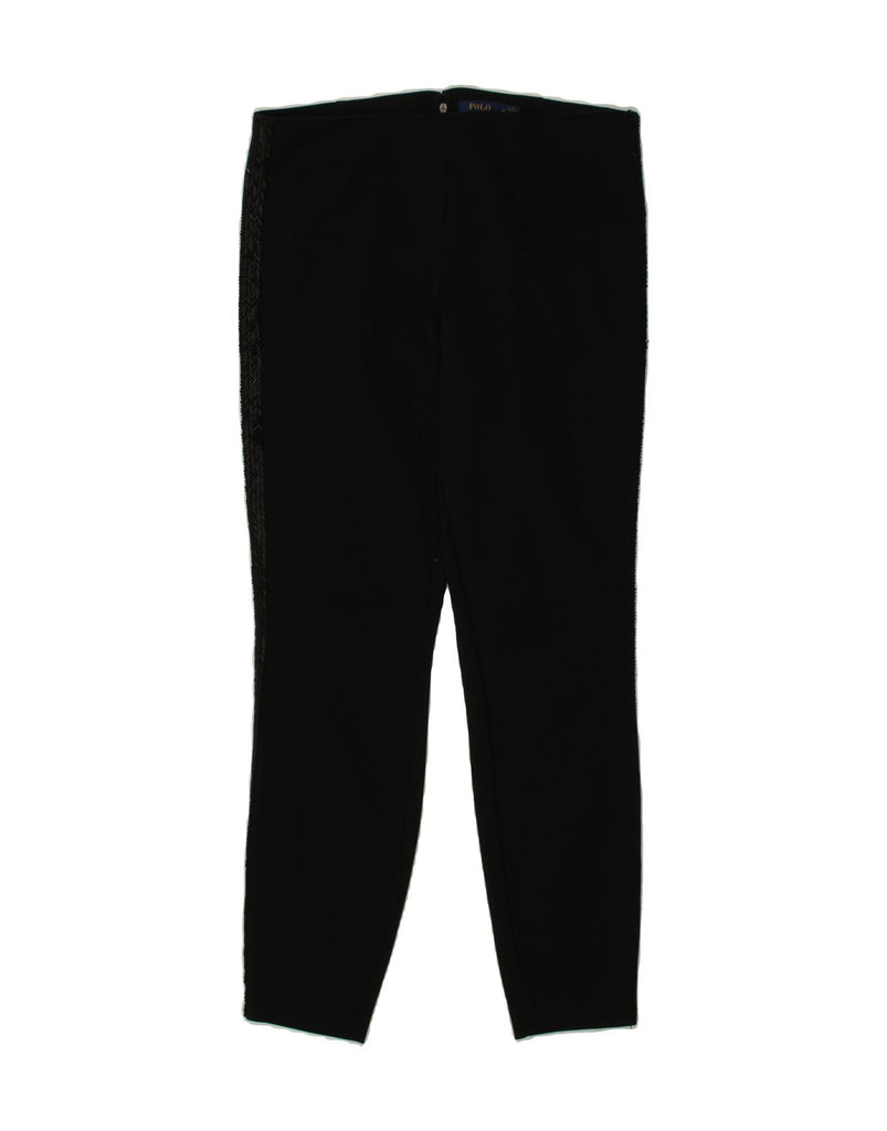 POLO RALPH LAUREN Womens Skinny Casual Trousers Medium W30 L29 Black Vintage Polo Ralph Lauren and Second-Hand Polo Ralph Lauren from Messina Hembry 