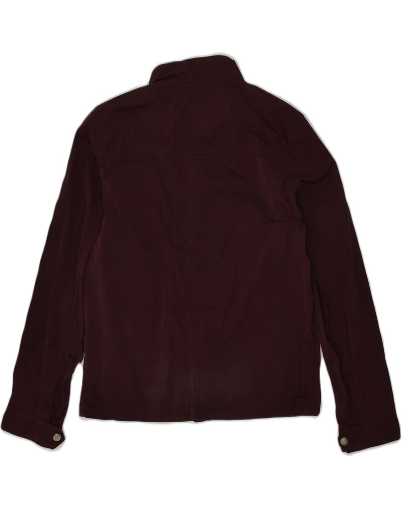 GAP Mens Bomber Jacket UK 36 Small Maroon Nylon | Vintage Gap | Thrift | Second-Hand Gap | Used Clothing | Messina Hembry 