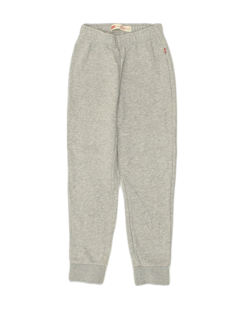 LEVI'S Girls Tracksuit Trousers Joggers 7-8 Years Large Grey Cotton | Vintage Levi's | Thrift | Second-Hand Levi's | Used Clothing | Messina Hembry 