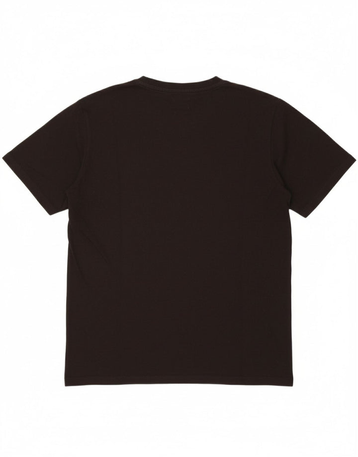 GAS Mens T-Shirt Top XL Black Cotton Vintage Gas and Second-Hand Gas from Messina Hembry 