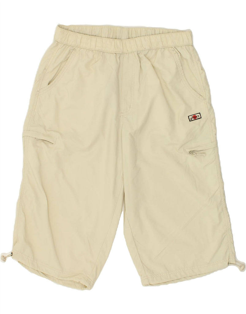 ASICS Mens Cargo Shorts W32 Medium Beige | Vintage Asics | Thrift | Second-Hand Asics | Used Clothing | Messina Hembry 