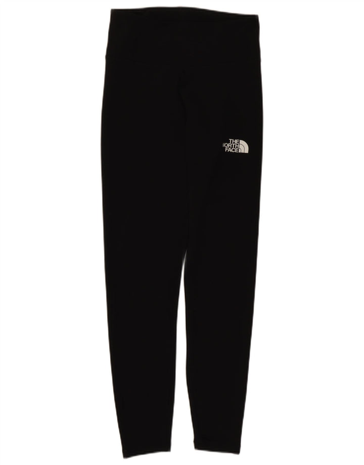 The North Face Womens Leggings UK 6 Small  Black Polyester
