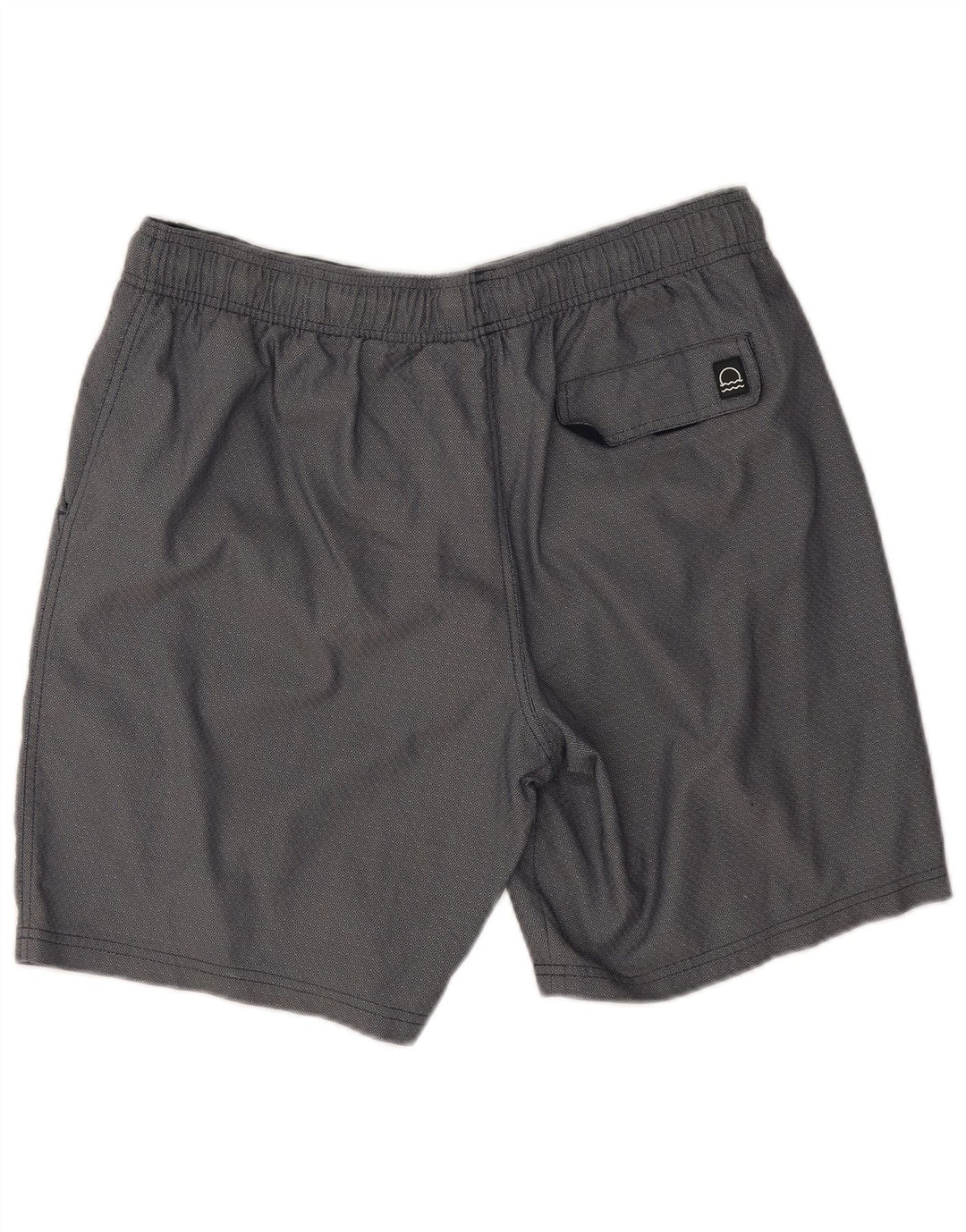 Marks & Spencer Mens Sport Shorts Large Navy Blue Geometric Cotton