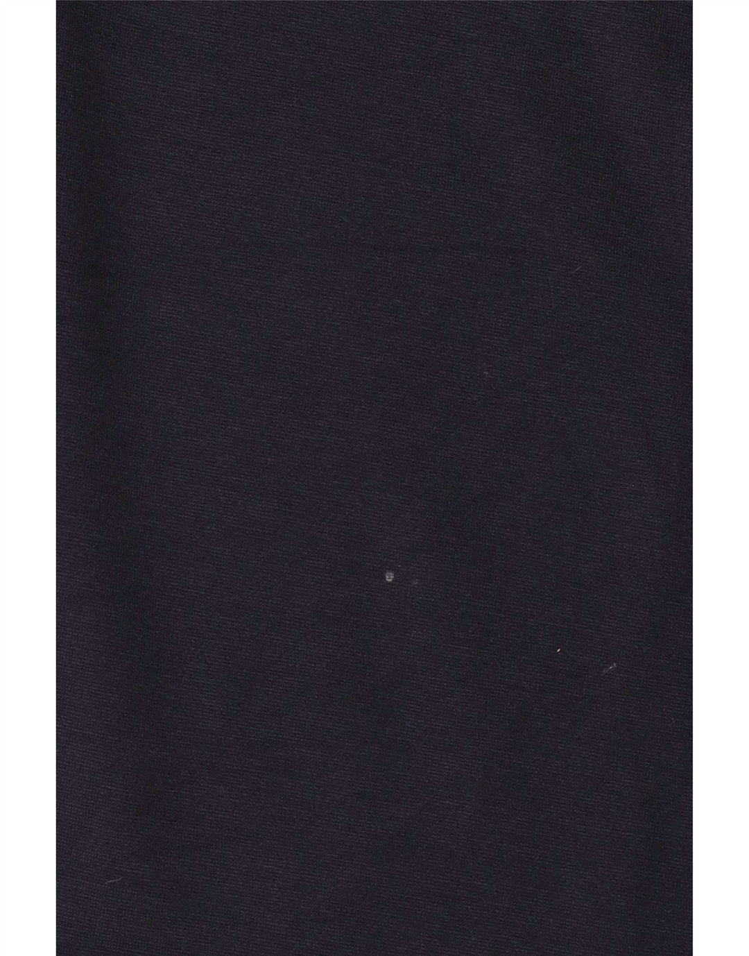 Benetton Womens Top Long Sleeve UK 10 Small Navy Blue