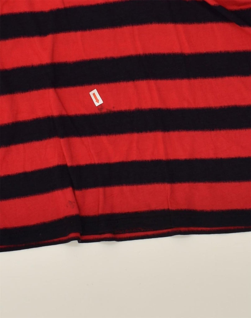 MICHAEL KORS Womens Basic Dress UK 14 Large Red Striped | Vintage Michael Kors | Thrift | Second-Hand Michael Kors | Used Clothing | Messina Hembry 