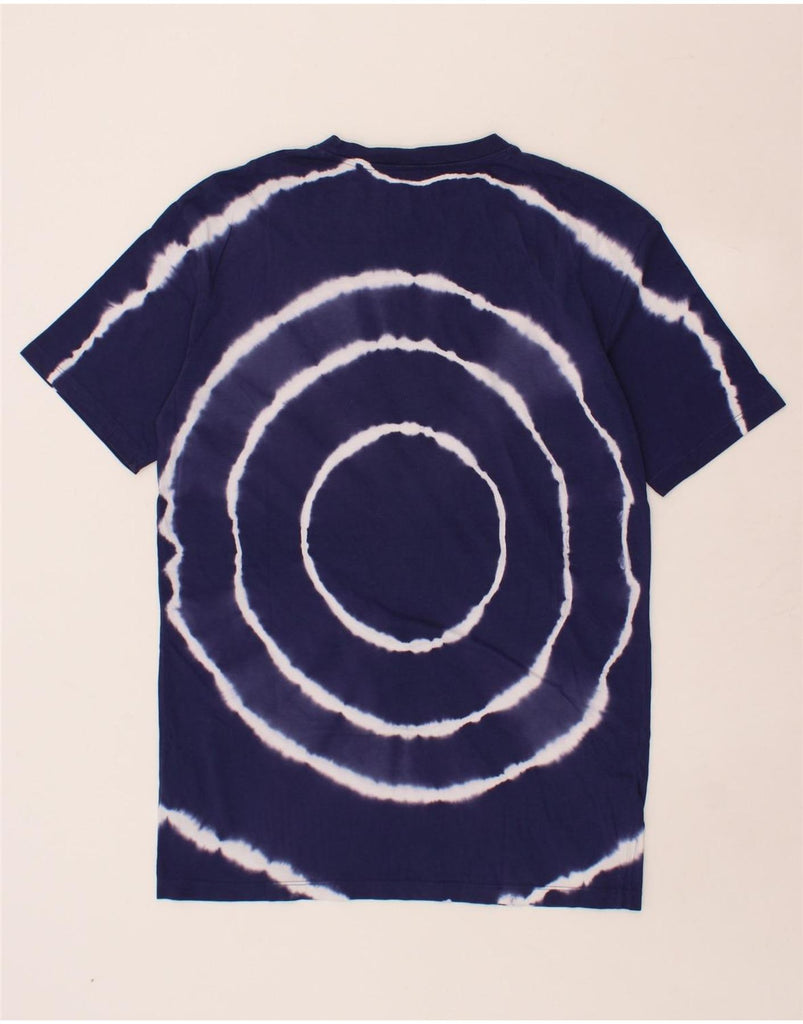 TALLY WEIJL Mens Graphic T-Shirt Top Small Navy Blue Tie Dye Cotton Vintage Tally Weijl and Second-Hand Tally Weijl from Messina Hembry 