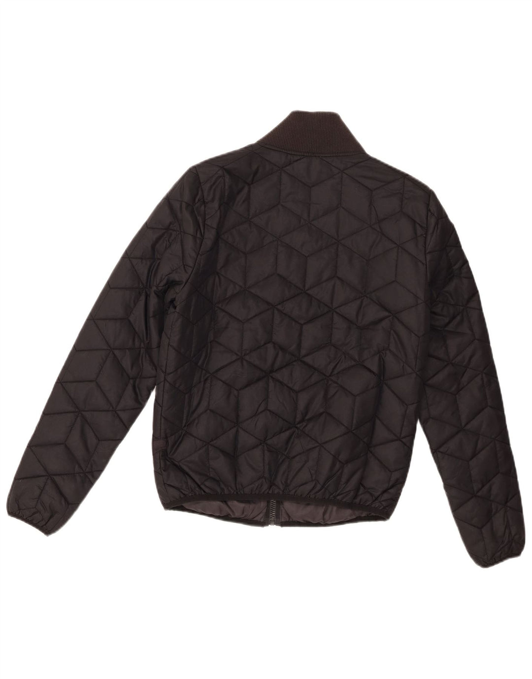 G-Star Womens Quilted Bomber Jacket UK 10 Small Black Polyamide