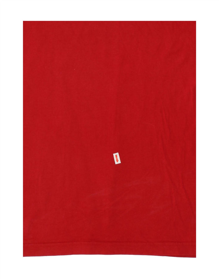 FILA Mens Graphic T-Shirt Top XL Red Cotton Vintage Fila and Second-Hand Fila from Messina Hembry 