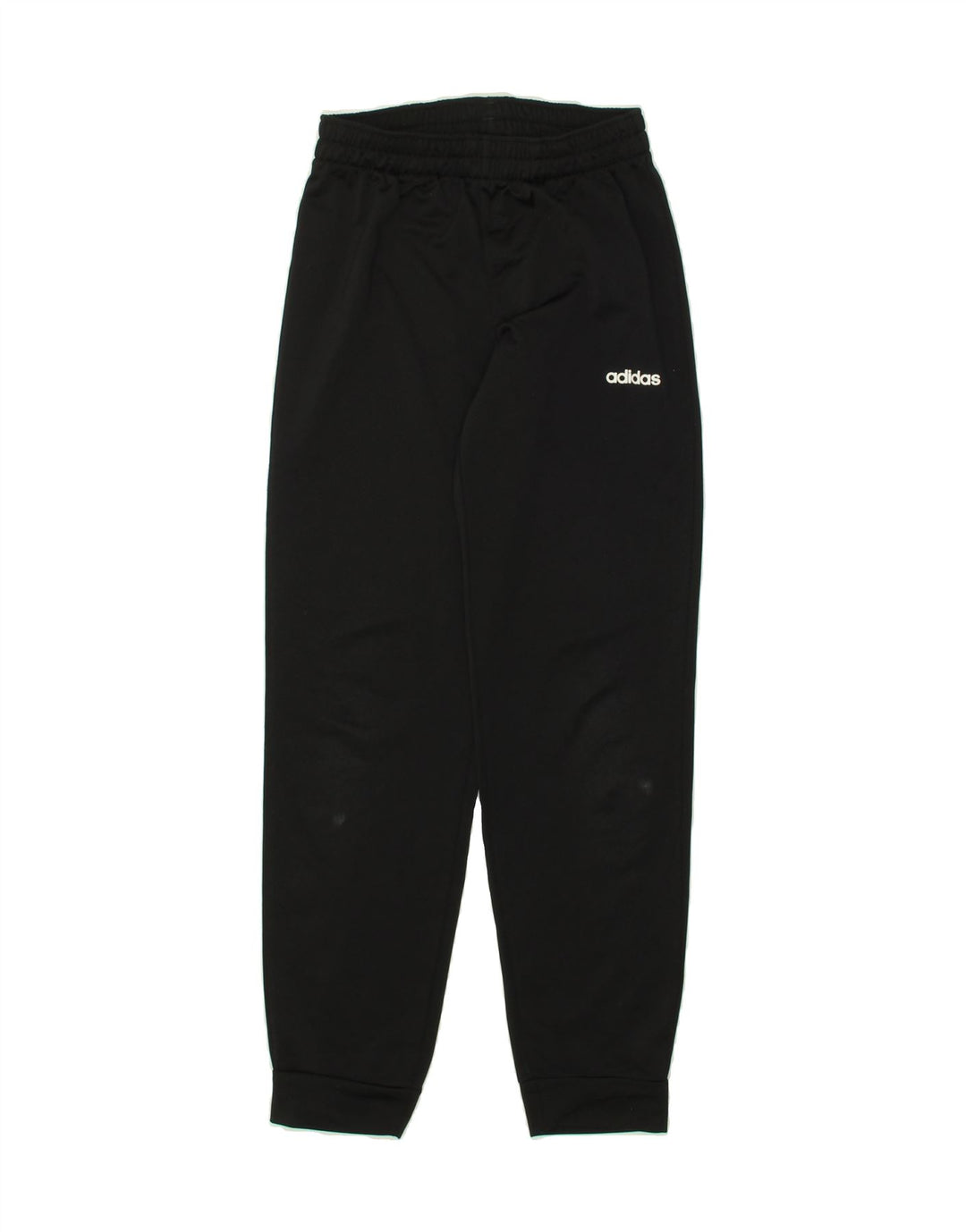 ADIDAS Boys Tracksuit Trousers Joggers 9-10 Years Black Polyester Vintage Adidas and Second-Hand Adidas from Messina Hembry 