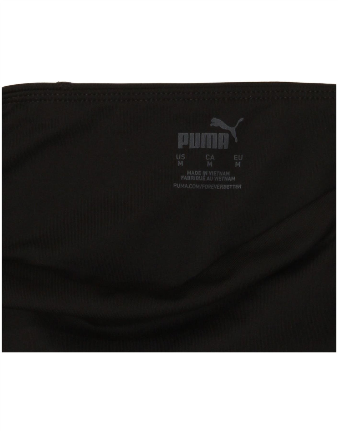 PUMA Womens Leggings UK 12 Medium  Black