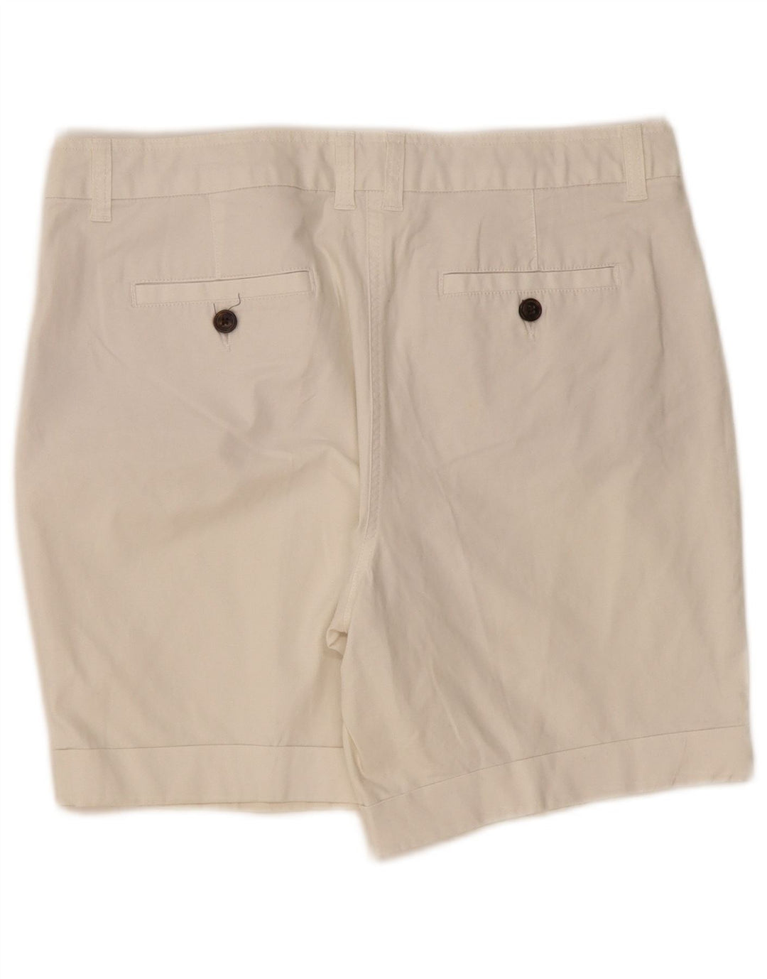 Boden Womens Chino Shorts UK 14 Large W36  White Cotton