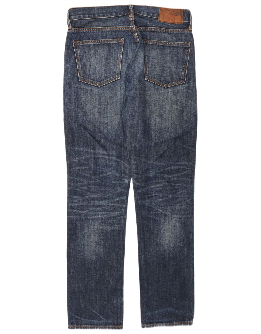 J. Crew Mens 770 Straight Jeans W29 L32 Navy Blue Cotton