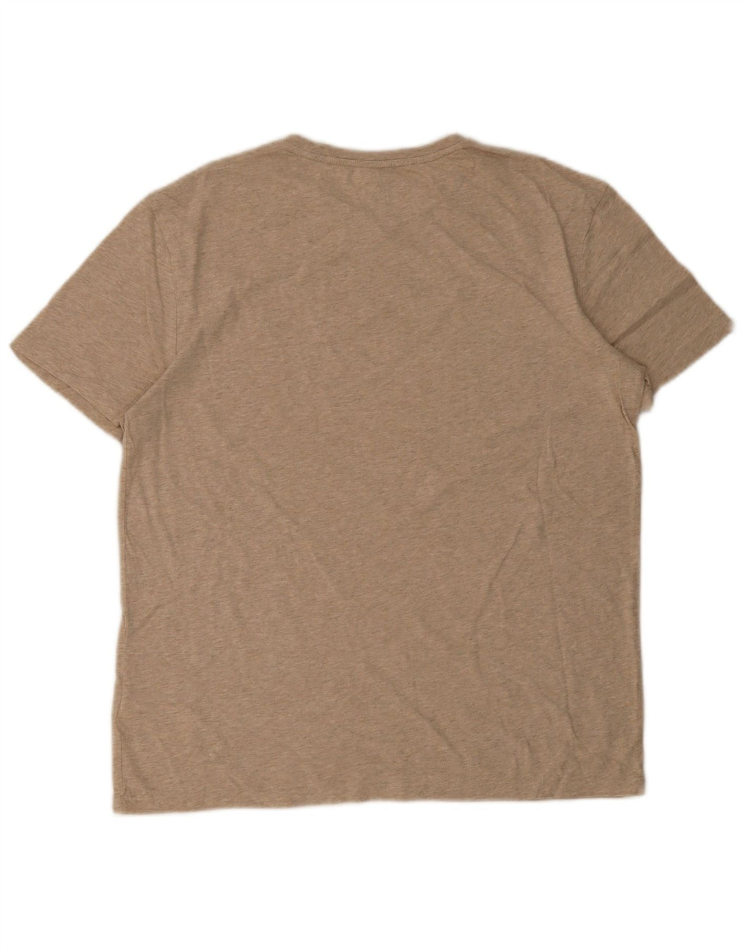 Polo Ralph Lauren Mens T-Shirt Top Medium Beige Cotton